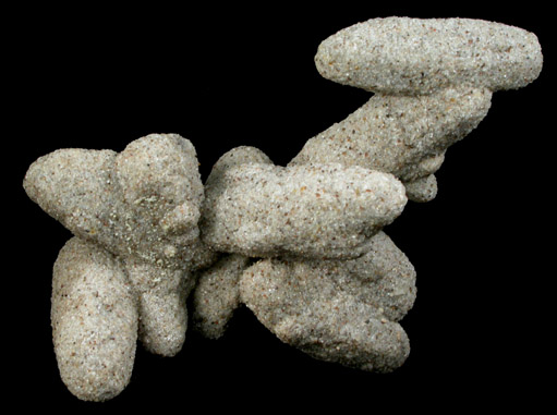 Calcite with sand inclusions from Rattlesnake Butte, Shannon County, South Dakota