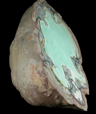 Variscite, Crandallite, Wardite from Clay Canyon, Fairfield, Utah County, Utah