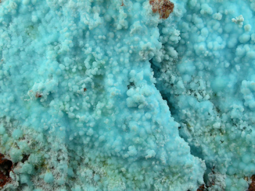 Chalcoalumite from Grandview Mine, Coconino County, Arizona