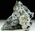 Stibnite, Calcite, Berthierite from San Martín Mine, Sombrerete, Zacatecas, Mexico