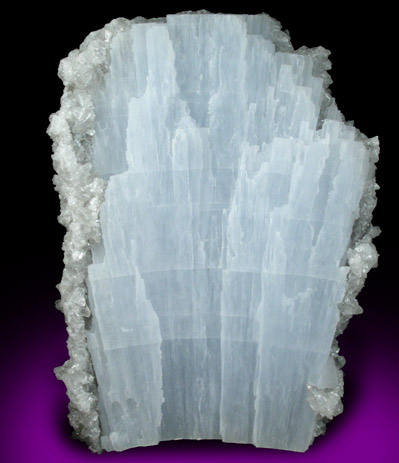 Anhydrite with Calcite from Naica District, Saucillo, Chihuahua, Mexico