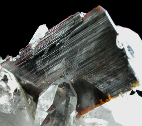 Brookite on Quartz from Kharan, Balochistan, Pakistan