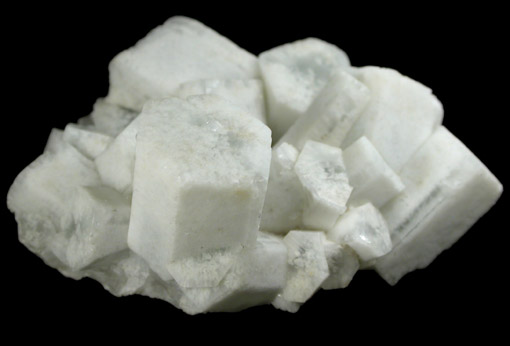 Strontianite pseudomorphs after Celestine from Lime City, Wood County, Ohio