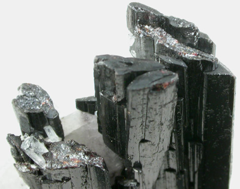 Hbnerite with Quartz from Huallapon Mine, Pasto Bueno, Ancash Province, Peru