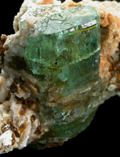 Beryl var. Emerald from Chivor Mine, Guavi-Guateque District, Boyac Department, Colombia