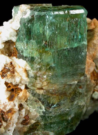 Beryl var. Emerald from Chivor Mine, Guavi-Guateque District, Boyac Department, Colombia