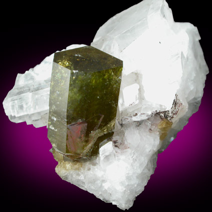 Uvite Tourmaline in Magnesite from Brumado District, Serra das guas, Bahia, Brazil