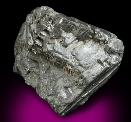 Bismuth from Phla Mine, Schwarzenberg District, Erzgebirge, Saxony, Germany