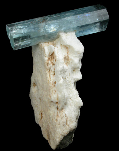 Beryl var. Aquamarine from Erongo Mountains, 20 km north of Usakos, Namibia