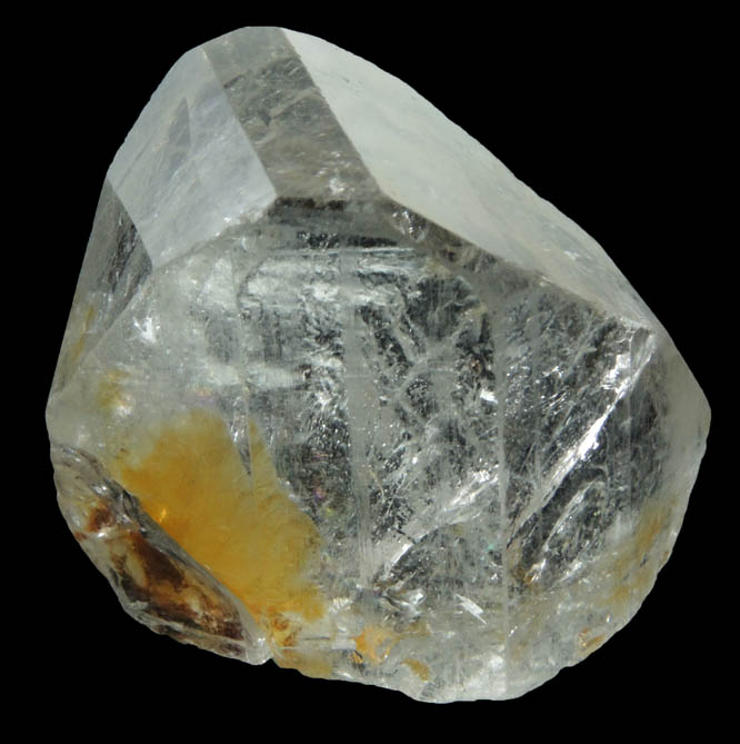 Topaz with Limonite inclusions from Klein Spitzkoppe, 56 km WNW of Usakos, Erongo region, Namibia