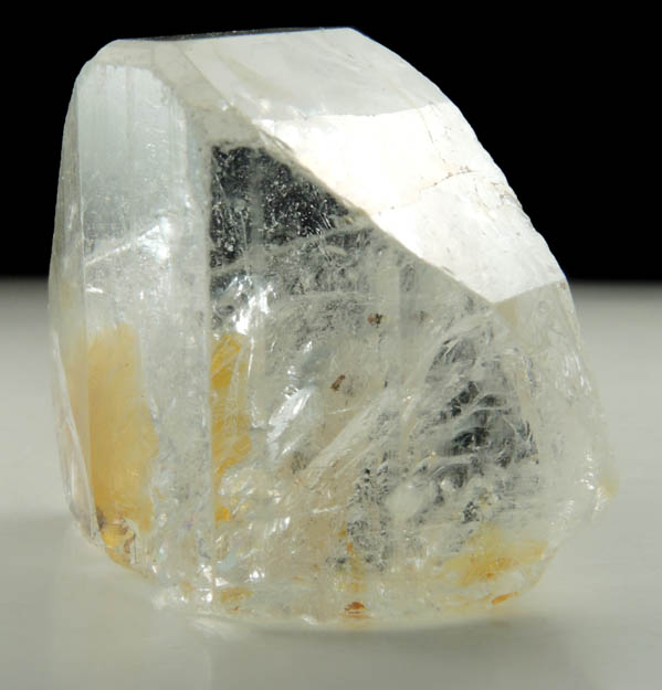 Topaz with Limonite inclusions from Klein Spitzkoppe, 56 km WNW of Usakos, Erongo region, Namibia