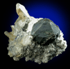 Bornite and Barite on Calcite from Dzhezkazgan, Karaganda Oblast', Kazakhstan