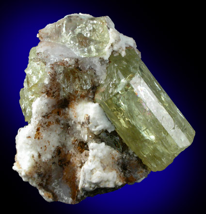 Fluorapatite from Cerro de Mercado, Durango, Mexico