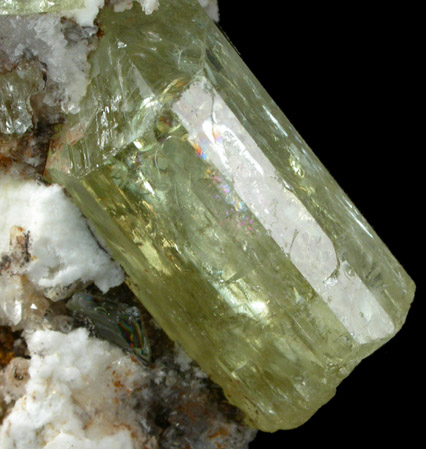 Fluorapatite from Cerro de Mercado, Durango, Mexico