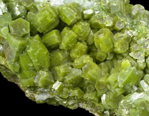 Pyromorphite from Roughton Gill, Cumbria, England