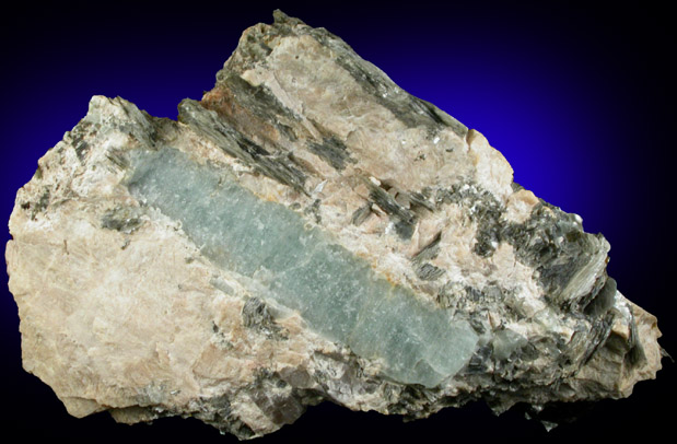Beryl in Albite with Muscovite from Ham and Weeks Quarry, Wakefield, Carroll County, New Hampshire