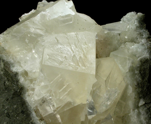 Calcite (twinned crystals) from Millington Quarry, Bernards Township, Somerset County, New Jersey