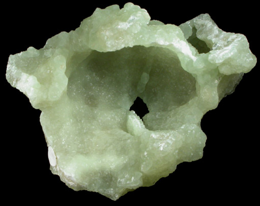 Prehnite from O and G Industries Southbury Quarry, Southbury, New Haven County, Connecticut