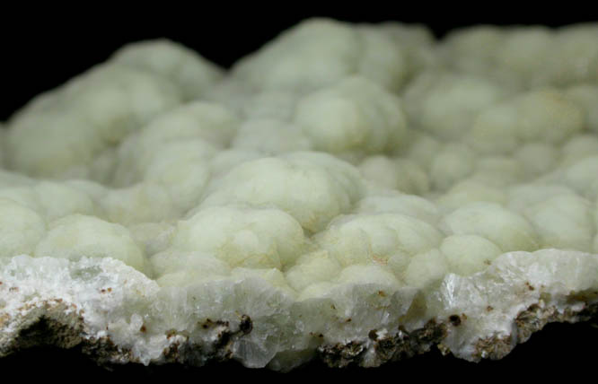 Prehnite from Interstate 80 road cut, Paterson, Passaic County, New Jersey