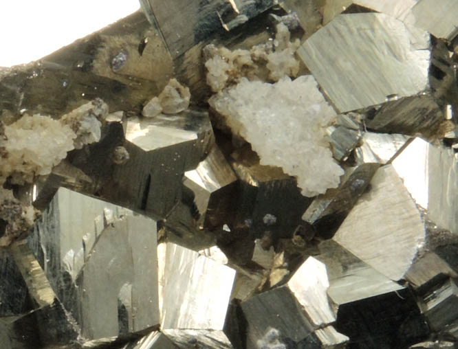 Pyrite with minor Quartz from Quiruvilca District, Santiago de Chuco Province, La Libertad Department, Peru