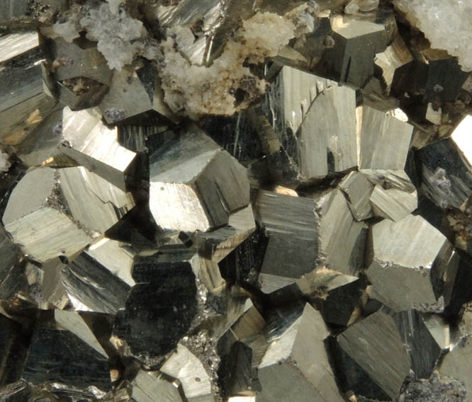 Pyrite with minor Quartz from Quiruvilca District, Santiago de Chuco Province, La Libertad Department, Peru