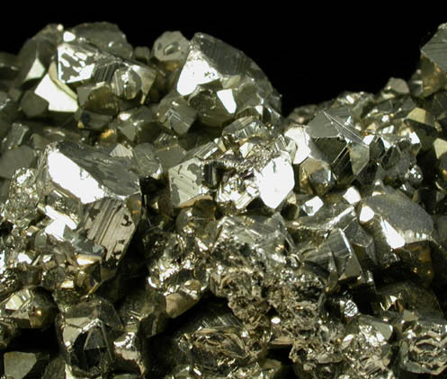 Pyrite with Chalcocite from Huaron District, Cerro de Pasco Province, Pasco Department, Peru