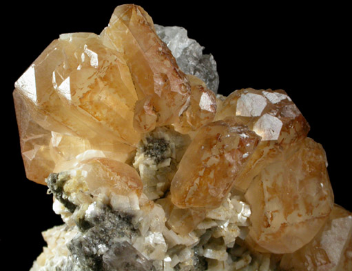 Calcite with Dolomite from Eastern Rock Products Quarry (Benchmark Quarry), St. Johnsville, Montgomery County, New York