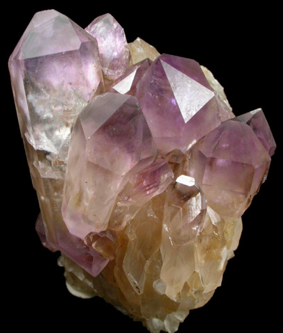 Quartz var. Amethyst from Diamond Hill, Ashaway, south of Hopkinton, Washington County, Rhode Island