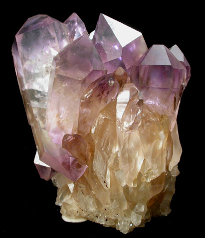 Quartz var. Amethyst from Diamond Hill, Ashaway, south of Hopkinton, Washington County, Rhode Island