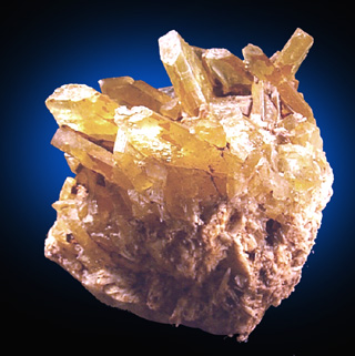 Barite from Wolfach, Black Forest, Germany