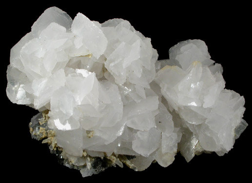 Calcite on Quartz and Galena from Deveti Septemvri Mine, Madan District, Rhodope Mountains, Bulgaria