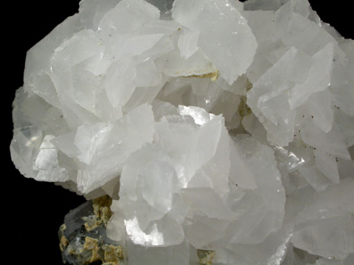 Calcite on Quartz and Galena from Deveti Septemvri Mine, Madan District, Rhodope Mountains, Bulgaria