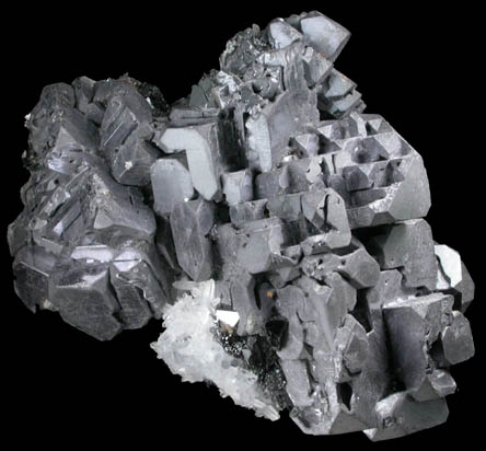 Galena with Quartz and Sphalerite from Deveti Septemvri Mine, Madan District, Rhodope Mountains, Bulgaria