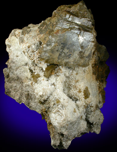 Siderite and Albite from Poudrette Quarry, Mont Saint-Hilaire, Qubec, Canada