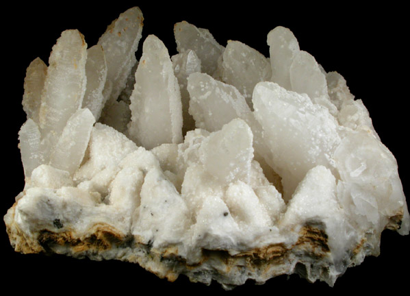 Quartz and Pyrite on Quartz pseudomorphs after Calcite from Cavnic Mine (Kapnikbanya), Maramures, Romania