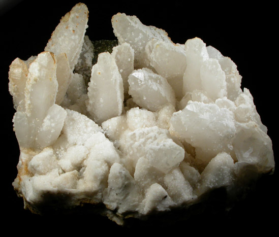 Quartz and Pyrite on Quartz pseudomorphs after Calcite from Cavnic Mine (Kapnikbanya), Maramures, Romania