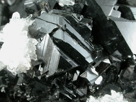 Tetrahedrite, Quartz, Sphalerite, Pyrite from Casapalca District, Huarochiri Province, Peru