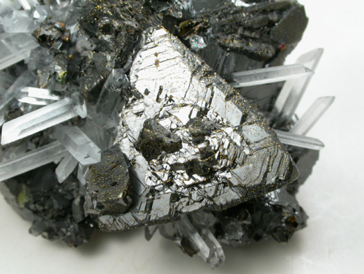 Sphalerite and Quartz from Krushev Dol Mine, Madan District, Rhodope Mountains, Bulgaria