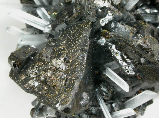 Sphalerite and Quartz from Krushev Dol Mine, Madan District, Rhodope Mountains, Bulgaria