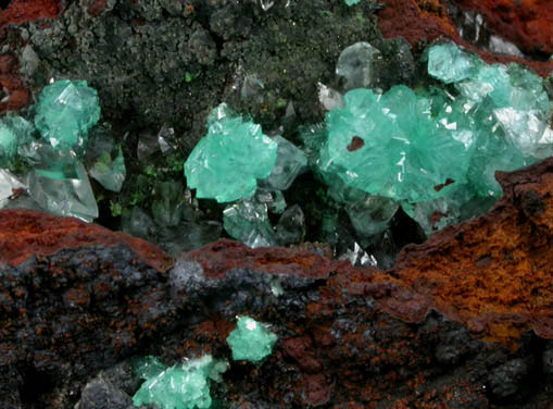 Adamite var. Cuproadamite from Mina Ojuela, Mapimi, Durango, Mexico