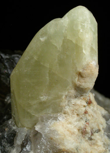 Beryl in Quartz from Clark Quarry, Alstead District, Cheshire County, New Hampshire