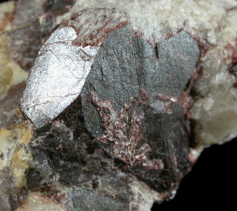 Rutile from Graves Mountain, 19.5 km east of Washington, Lincoln County, Georgia