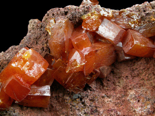 Vanadinite from Sierra de Los Lamentos, Chihuahua, Mexico