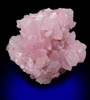 Quartz var. Rose Quartz Crystals from Rose Quartz Locality, Plumbago Mountain, Oxford County, Maine