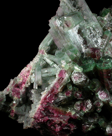 Elbaite Tourmaline with Lepidolite from Pederneira Mine, Sao Jose da Safira, Minas Gerais, Brazil