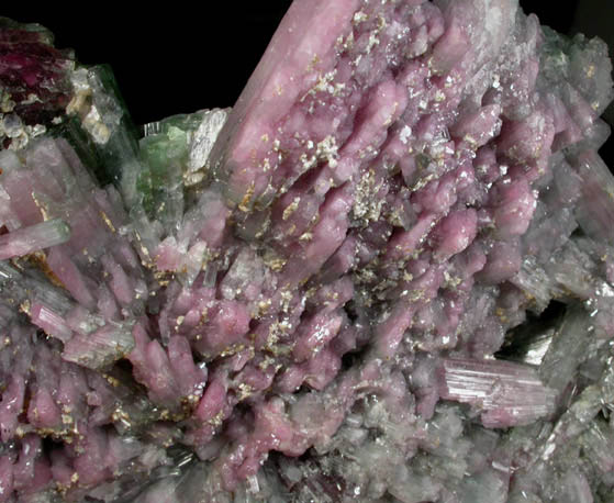 Elbaite Tourmaline with Lepidolite from Pederneira Mine, Sao Jose da Safira, Minas Gerais, Brazil