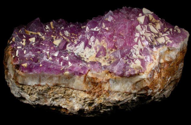 Fluorite on Quartz from Mina Navidad, 19 km northwest of Abasolo, Durango, Mexico