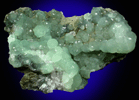 Prehnite with Calcite from Prospect Park Quarry, Prospect Park, Passaic County, New Jersey