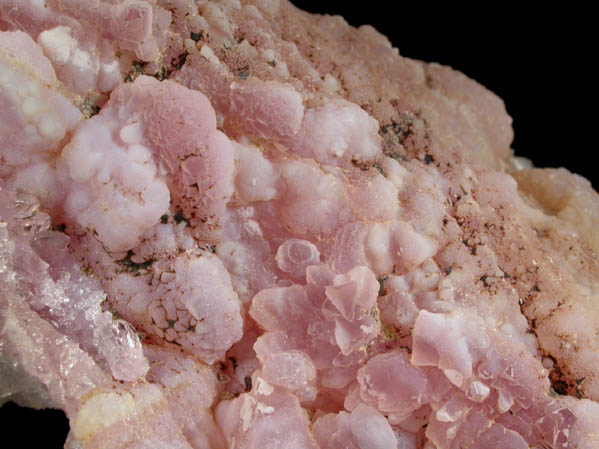 Quartz var. Rose Quartz Crystals from Lavra da Ilha, Taquaral, Jequitinhonha River, Minas Gerais, Brazil