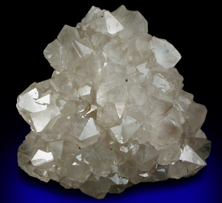 Quartz var. Smoky from O and G Industries Southbury Quarry, Southbury, New Haven County, Connecticut